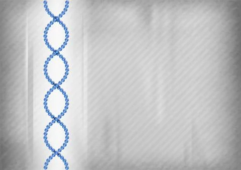 Blue dna Illustrazione stock