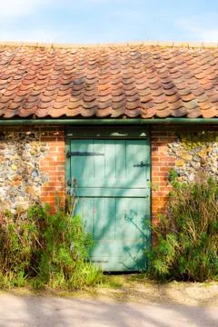 Blue door Stock Photos