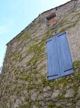 Blue door Stock Photos