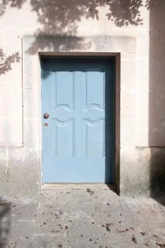 Blue door Stock Photos