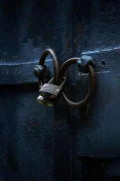 Blue Door Stock Photos