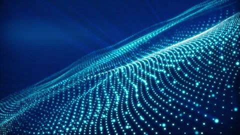 Blue Dot Background Stock Footage 280115930