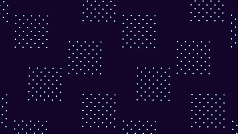 Blue dot grid pattern sleek and versatile design background Stock Footage 255981765