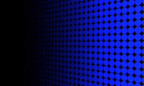 Blue dots on black background,Illustration Design Stock Illustration