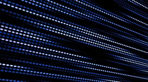 Blue dots in a dot matrix style 스톡 일러스트