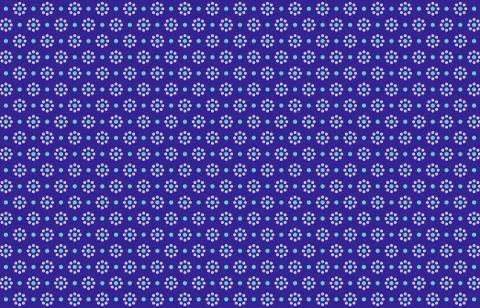 Blue dots pattern, minimal dot pattern, Polka dot pattern design Stock Illustration