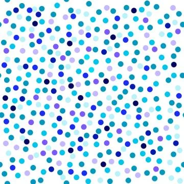 Blue dots seamless pattern Stock Illustration