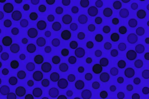 Blue dotted pattern background with round spots Stock-Illustration