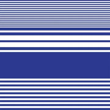 Blue Double Striped seamless pattern design Stock Illustration