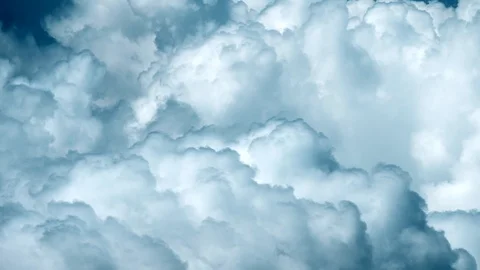 Blue dramatic storm clouds timelapse. Storm coming. UHD 4K Video stock 102920099