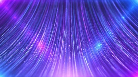 Blue Dream Particle Rays Rising 動画素材 337709010