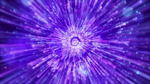 Blue Dream Spiral Particle Rays 動画素材 337352482