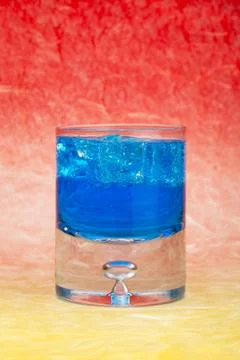 Blue drink Stock Photos