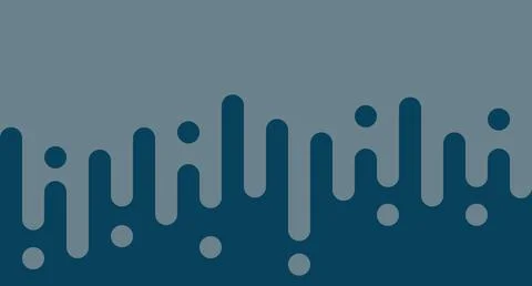 Blue Drip Abstract Pattern Stock-Illustration