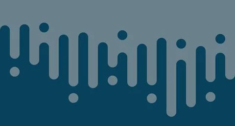 Blue Drip Abstract Pattern Stock-Illustration
