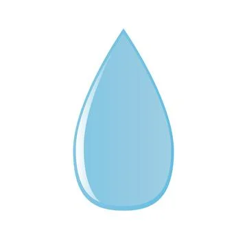 Blue drop Stock Illustration