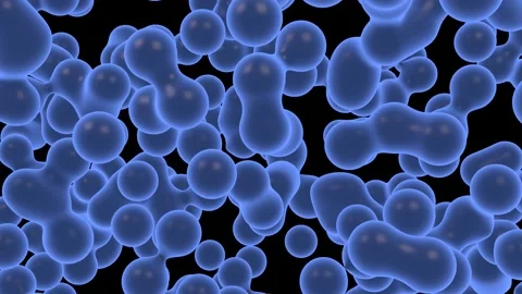 Blue drops are accidentally moved. Stock Footage 152254164