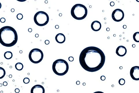 Blue drops Stock Photos