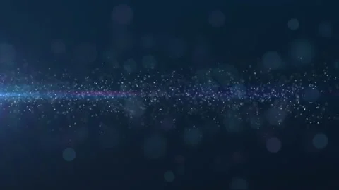 Blue dust particle flow. 動画素材 152106167