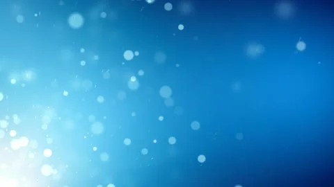 Blue dust particles background light video Stock Footage 208909064