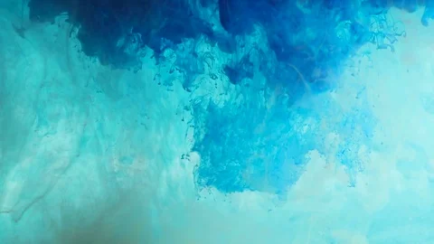 Blue dye in the water Stock Footage 85327167