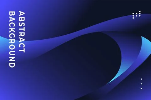 Blue Dynamic Abstract Background Design With a Vibrant Color Palette Stock Illustration