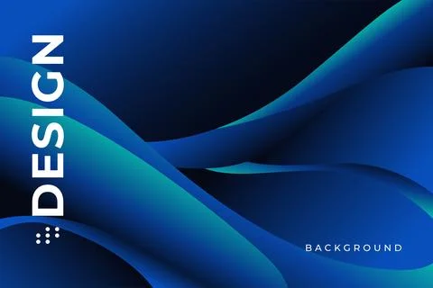 Blue Dynamic Abstract Background Design With a Vibrant Color Palette Stock Illustration