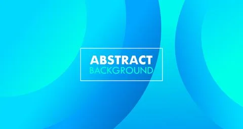 Blue Dynamic Abstract Background Modern Colorful Gradient Backdrop Stock-Illustration