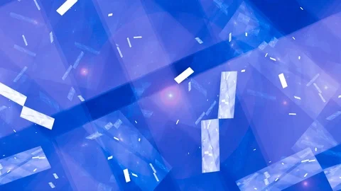 Blue dynamic rectangles in motion Stock Footage 122901860