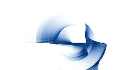 Blue Dynamic  Rotational Motion Stock-Footage 36966717
