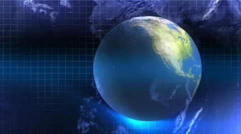 Blue Earth Video stock 485593