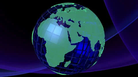 Blue earth Stock Footage 24507521