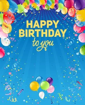 Blue easter frame Stock Illustration