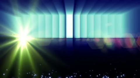 Blue echo Video stock 11068244