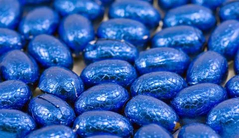 Blue eggs Stock Photos