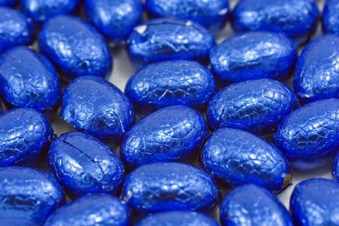 Blue eggs Stock Photos