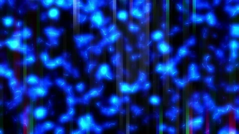 Blue electric glow animation background Stock Footage 231460488