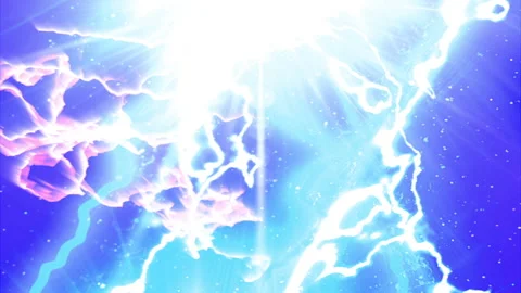 Blue electric glow light motion effect animation Stock Footage 146167113