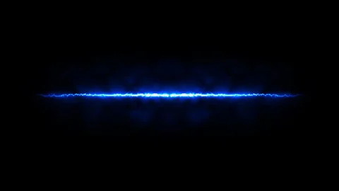 Blue Electric Lightning — Tech Innovation Energy Flow Stock Footage 252758328