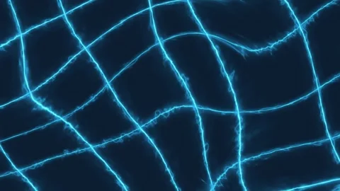 Blue electric net moving on background. Animation looping.	 Stock-Footage 247691591