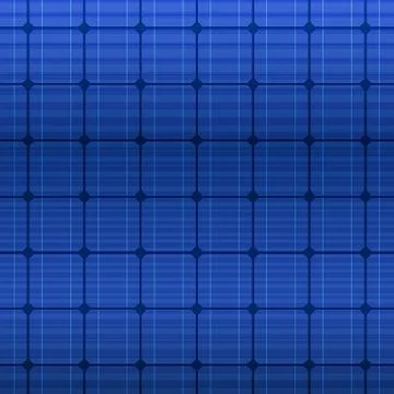 Blue electric solar panel pattern. Vector 스톡 일러스트
