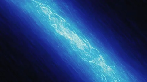 Blue Electricity Background Video stock 64827452