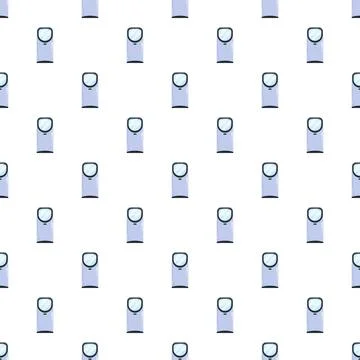 Blue electronic device pattern repeating across background Stock Illustration