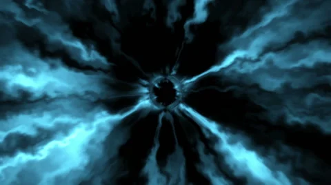 Blue electronic effects Video stock 53091093