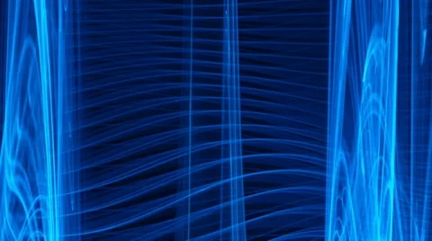 Blue electronic waves motion background d4507F Stock Footage 8562784