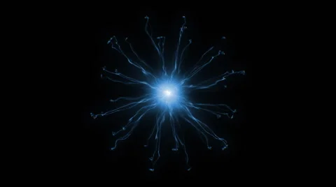 Blue electronics Stock Footage 65809314