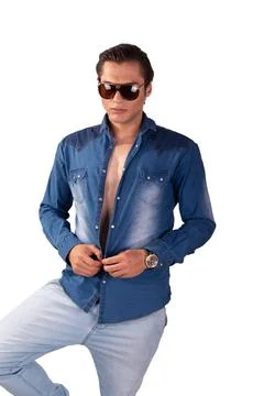 The Blue Elegance Stock Photos