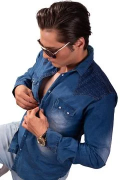 The Blue Elegance Foto stock