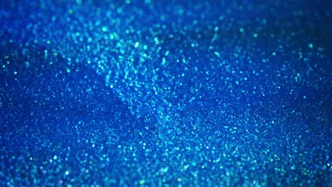 Blue Elegant Art. Magic Blue Crystals Moving. Crystals Sparkle. Fluid Art. Vidéo 135241328