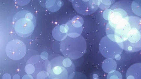 Blue elegant glitter particles bokeh animation. Stock Footage 177140623